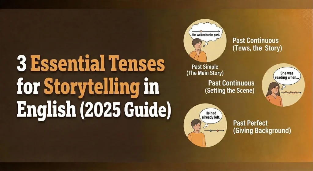 3 Essential Tenses for Storytelling in English (2026 Guide)
